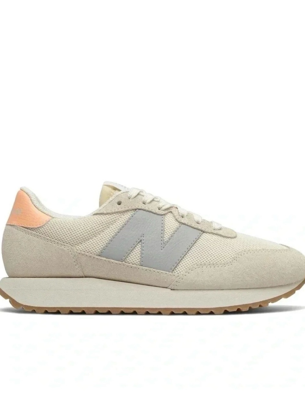 New Balance Women's Sea Salt & Blue 237 Sneaker